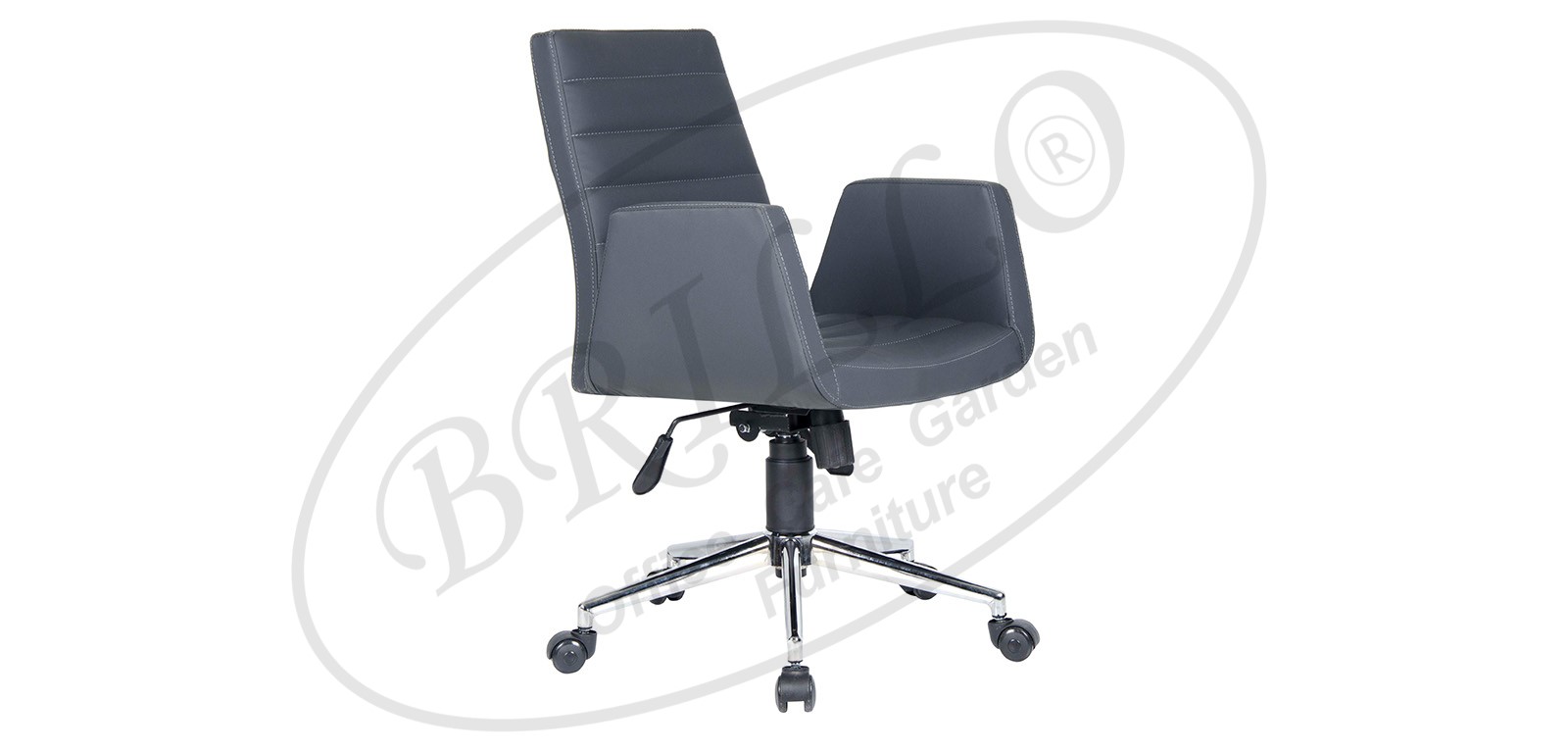 Royal Kısa Müdür Krom - Ofis mobilyası - Ofis mobilyaları